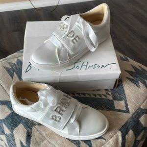 NWB Betsey Johnson Liana Bridal Sneakers